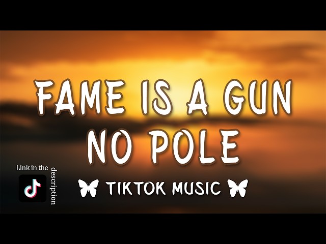 Fame is a Gun x No Pole Remix (Full Version) {Lyrics} Addison Rae,  Tiktok