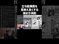 立ち絵構図を見映え良くする描き方【イラスト添削】　#shorts