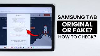 How to Check Samsung Tab Original or Fake? (Real or Fake)