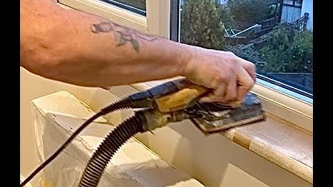 Sanding using the Mirka Deos