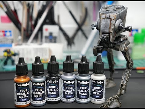 Weathering Using Vallejo True Metallic Paints