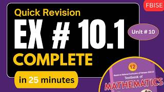 Ex # 10.1 Quick Revision | Numerical Methods | Maths 12 NBF FBISE #exam #1shotquickrevision