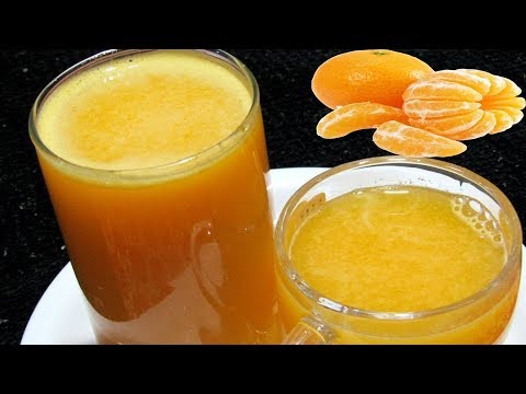 वीडियो: संतरे का जूस कैसे बनाये