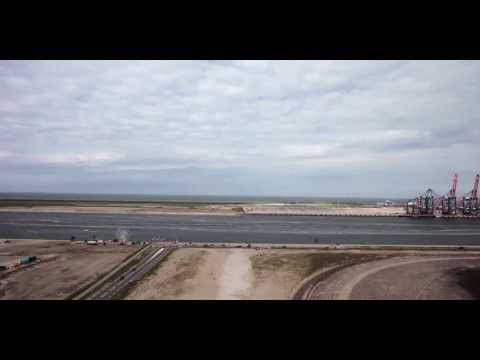 Timelapse  juni 2013 | Opening Maasvlakte 2