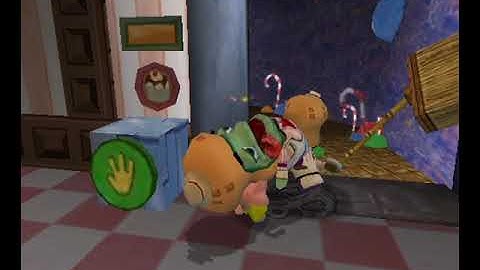 Pushing Slammer Around (SpongeBob Movie Game)