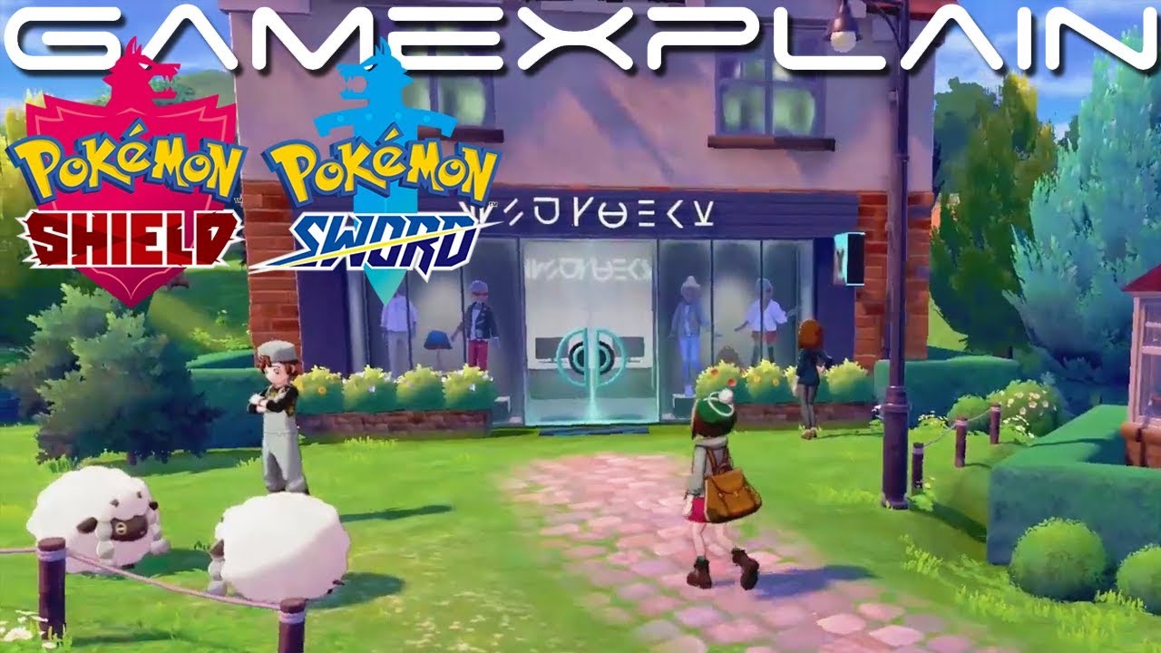 Pokemon Sword Shield Town Tour New Gameplay Youtube