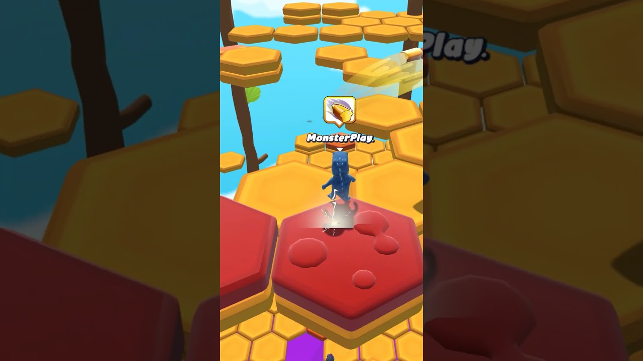 🔴STUMBLE GUYS mas se ENCOSTAR no VERMELHO  o vídeo ACABA DESAFIO #shorts #MrBeast #monsterplay