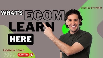 "What is eCommerce? Explained in 2 Minutes | eCom VA Guide by Ali Akbar"