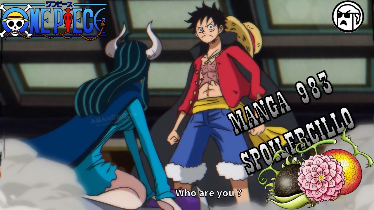 ONE PIECE 983 SPOILERCILLO YAMATO RESCATA A LUFFY EL QUINTO YONKOU VS TOBI ROPPO YouTube