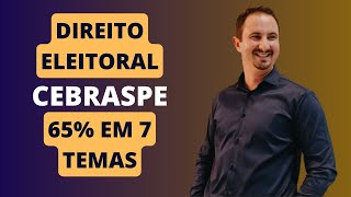 Como o CEBRASPE cobra Direito Eleitoral | TSE Unificado