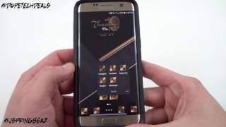 Top Android Custom Themes: Galaxy S7 Edge Gold (Dark and Light) screenshot 5
