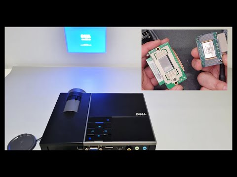 How to replace DMD Chips of DELL M209X  Projector