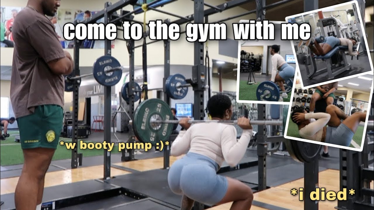 come to the gym with me | full leg day workout - YouTube