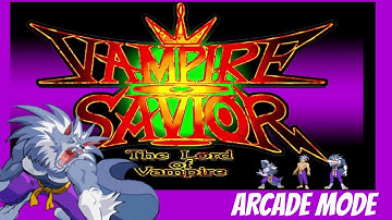 Vampire Savior: Jon Talbain Arcade Playthrough | Capcom Fighting Collection