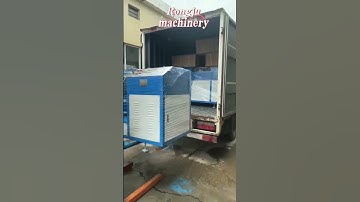 Foshan Rongju machinery #sample warping machine #beamwarper send out