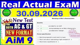 IELTS LISTENING PRACTICE TEST 2026 WITH ANSWERS | 30.09.2026