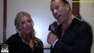 Debi Laszewski After Placing 3Rd At The 2010 Ifbb Ms Olympia Contest