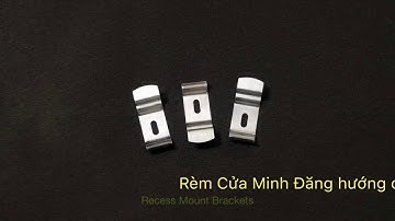 Hướng dẫn lắp mành rèm lá dọc đẹp