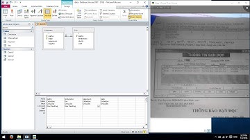 Phongit Học Access: Tạo truy vấn dạng Bảng (Crosstab Query)