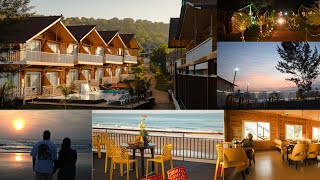 Best Beache Front Resort In Goa 🌿|| Dallas Beach Resort 🏖️,( Ashvem Beach North Goa 📍),#goa #viral