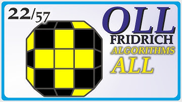 OLL 22/57 Speedcubing Algorithm Rubik