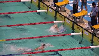 男子800mフリーリレー B決勝 第93回日本学生選手権
