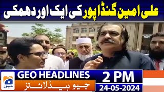 Geo News Headlines 2 PM - IHC, LHC issue notices to Pemra on court reporting ban | 24 May 2024