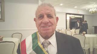 Hon President Societa Madonna dei Martiri Hoboken Gennaro Cappelluti