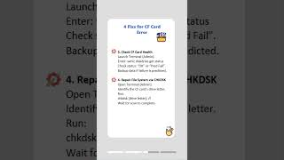 Compact Flash Card Recovery Get Your Lost Files Back