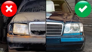 видео: Нашли и отмыли грязнейший Мерседес W124, отдаем за рубль #тачказарубль Дешёвки или тачка невозврата? картинка: Нашли и отмыли грязнейший Мерседес W124, отдаем за рубль #тачказарубль Дешёвки или тачка невозврата?