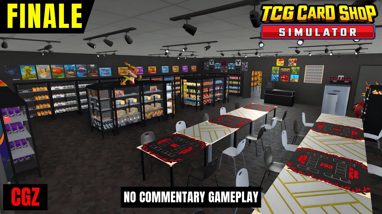 Finished with the Perfect Store Layout | TCG Card Shop Simulator FINALE (No Commentary)