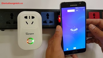 hướng dẫn cài đặt thiết bị sonoff