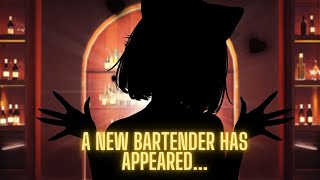 Theres a new kitty bartender in town...