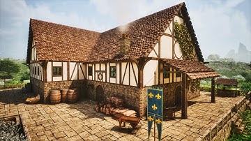 Cozy Medieval Building Tutorial - ARK: Survival Ascended RAGNAROK