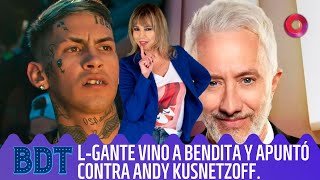 L-Gante reveló detalles sobre su pelea con Andy Kusnetzoff y los medios explotaron| #Bendita