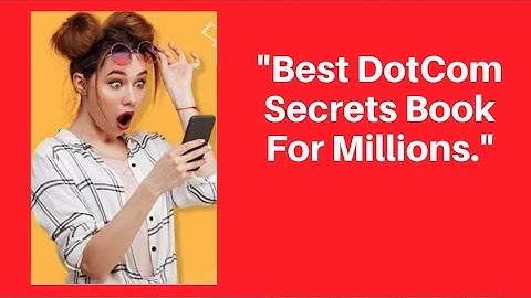 DOTCOM SECRET BOOK REVIEW. The Best DotCom  28 Secrets Strategies. The Underground Playbook.