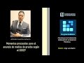 ALFREDO CUADROS: Momentos procesales para anuncio de medios probatorios