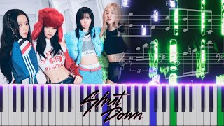Shut Down (Piano Sheet Music with MIDI & MSCZ) - BLACKPINK