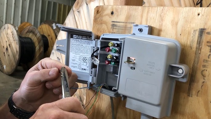 telephone network interface wiring