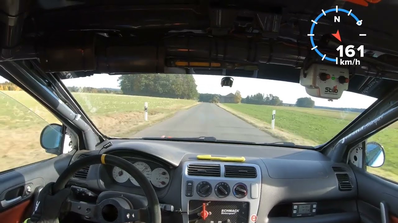 Rallye Fränkische Schweiz 2024 \\ Klingelloch II / Schubert/Hufgard Honda Civic Type R