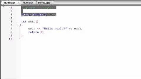 Buckys C++ Programming Tutorials   15   Placing Classes in Separate Files
