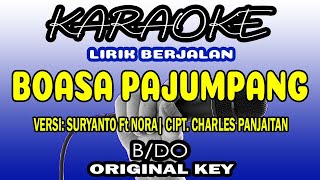 Download lagu Karaoke BOASA PAJUMPANG - TRIO MADUMA Original Key | lagu batak lawas