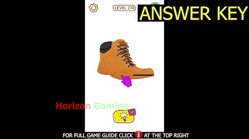 Braindom Draw Puzzle Sketch LEVEL 276 Answer