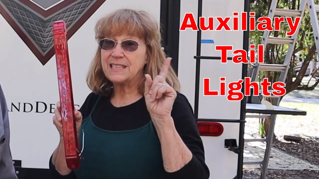 Adding Auxiliary Tail Lights to our Grand Design Momentum 376TH for