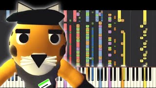 Tigry Uniform Theme - Piano Remix - Piggy Roblox