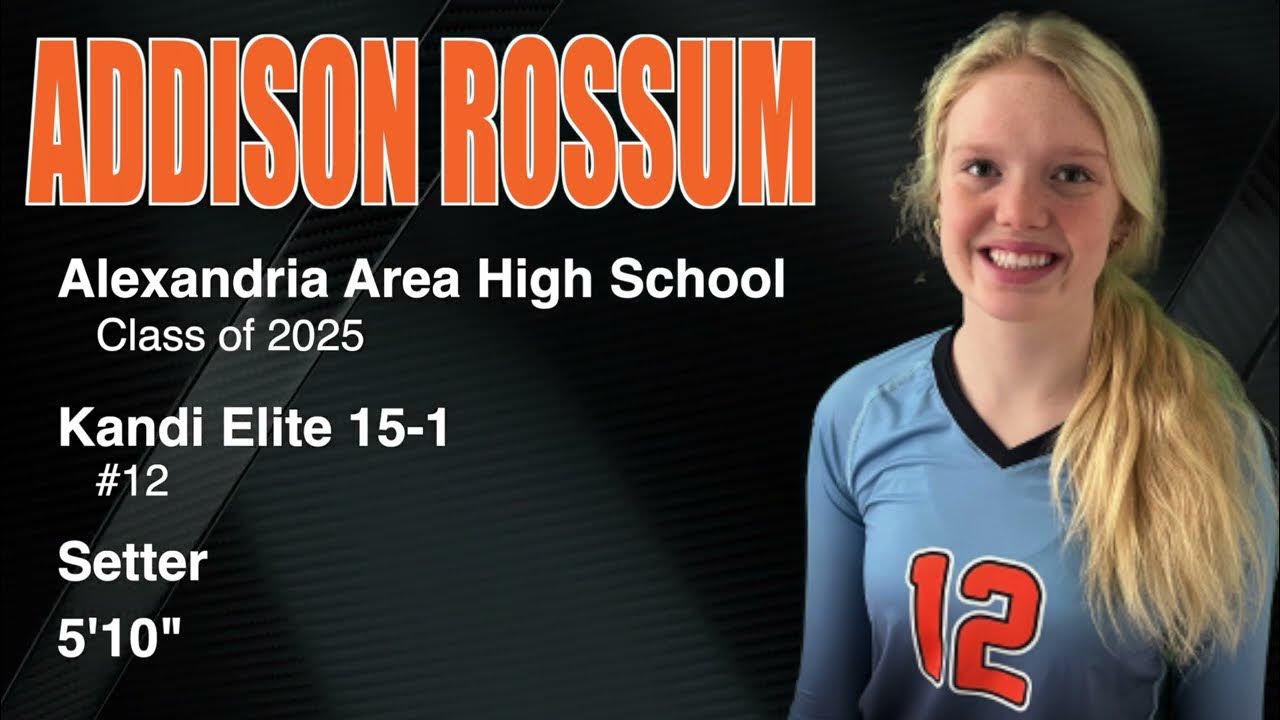 Addie Rossum 2025 5'10" Left Handed Setter Kandi Elite 151 May 2022