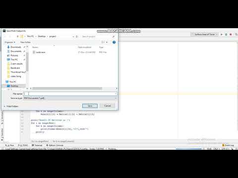 how to make hard copy of code or save as pdf in pycharm - YouTube