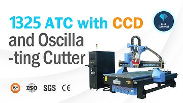 Newly Custom 4x8 ATC CNC Router with CCD and Oscillating Cutter Near Me  Sale in Vietnam VN
