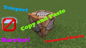 How to Copy and Paste in command blocks