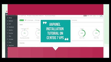 aapanel  Centos 7 Installation Setup